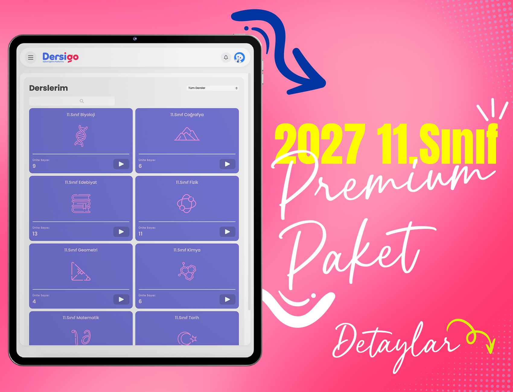 11. Sınıf 2027 Premium Paketi