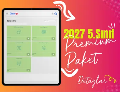 5. Sınıf 2027 Premium Paketi 5. Sınıf 2027 Premium Paketi